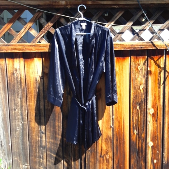La SENZA Intimates & Sleepwear New Add La Senza Midi Black Robe